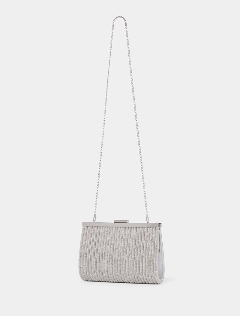 Amanda Sparkle Frame Clutch Forever New