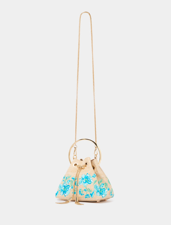 Tallulah Flower Metal Handle Clutch Forever New