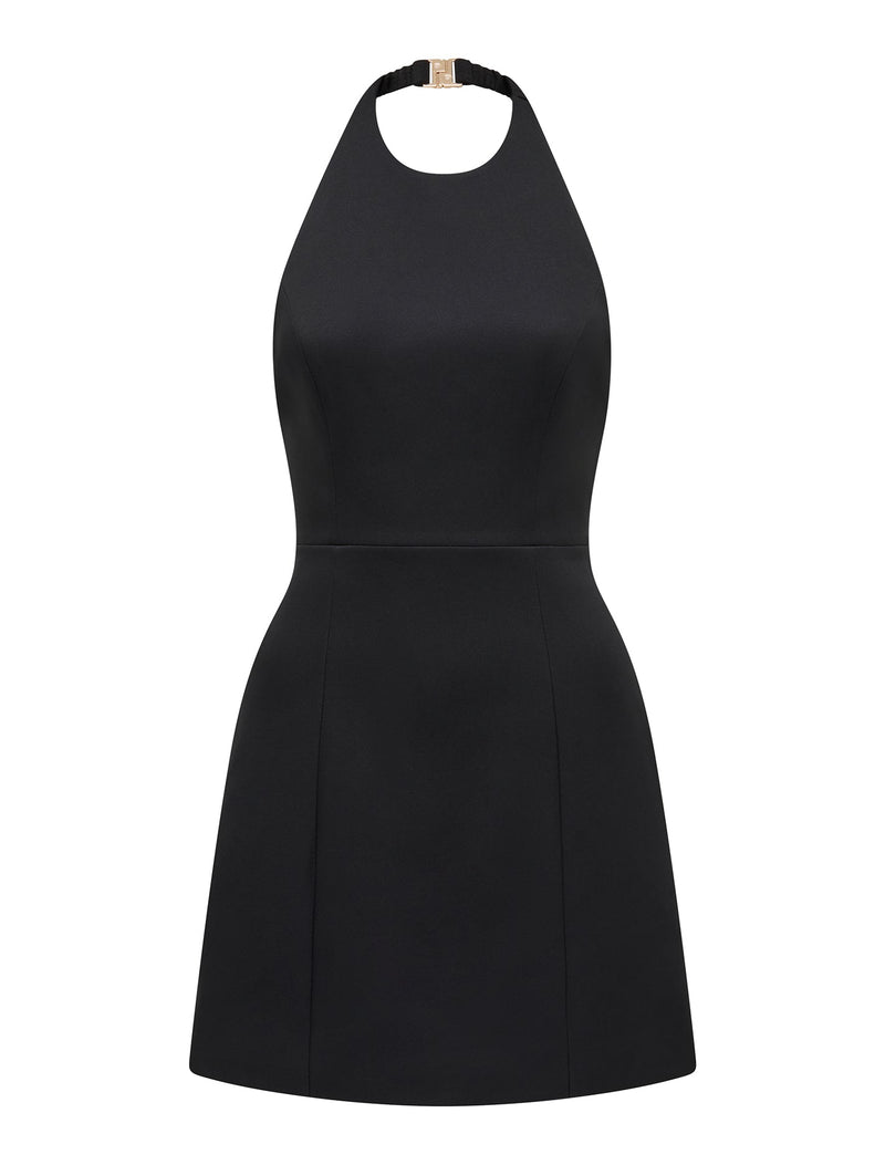 Lola Backless Halter Mini Dress Forever New