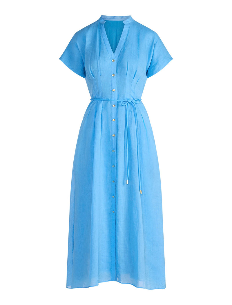 jemma midi dress Jemma Modest Midi in Stonewash XXLarge