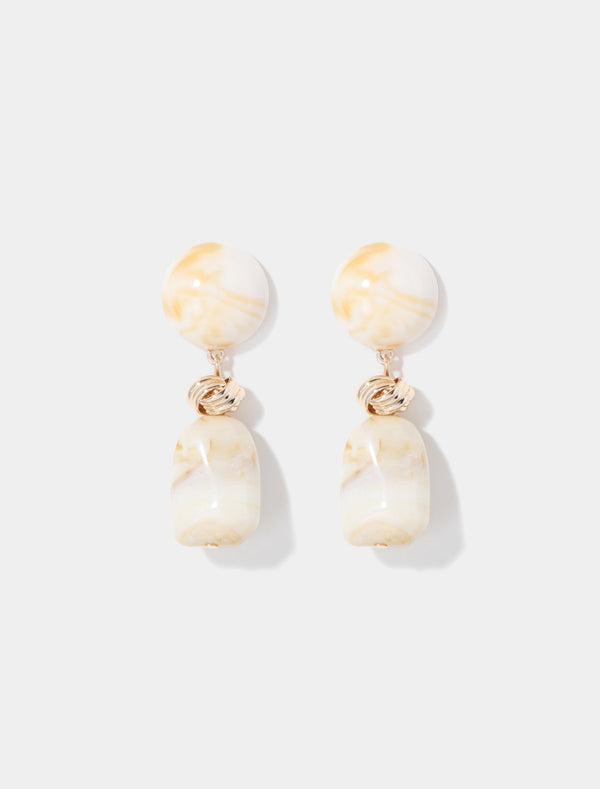 Francesca Natural Drop Earrings 0 Natural Forever New