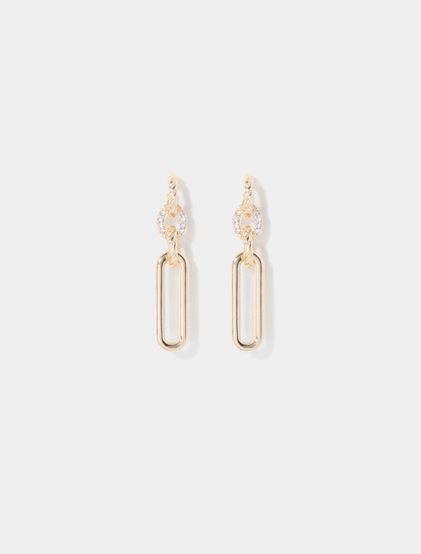 Zuri Oval Earrings 0 Gold Forever New