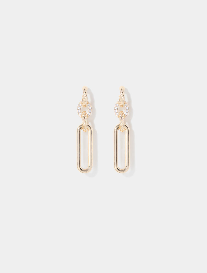Zuri Oval Earrings 0 Gold Forever New