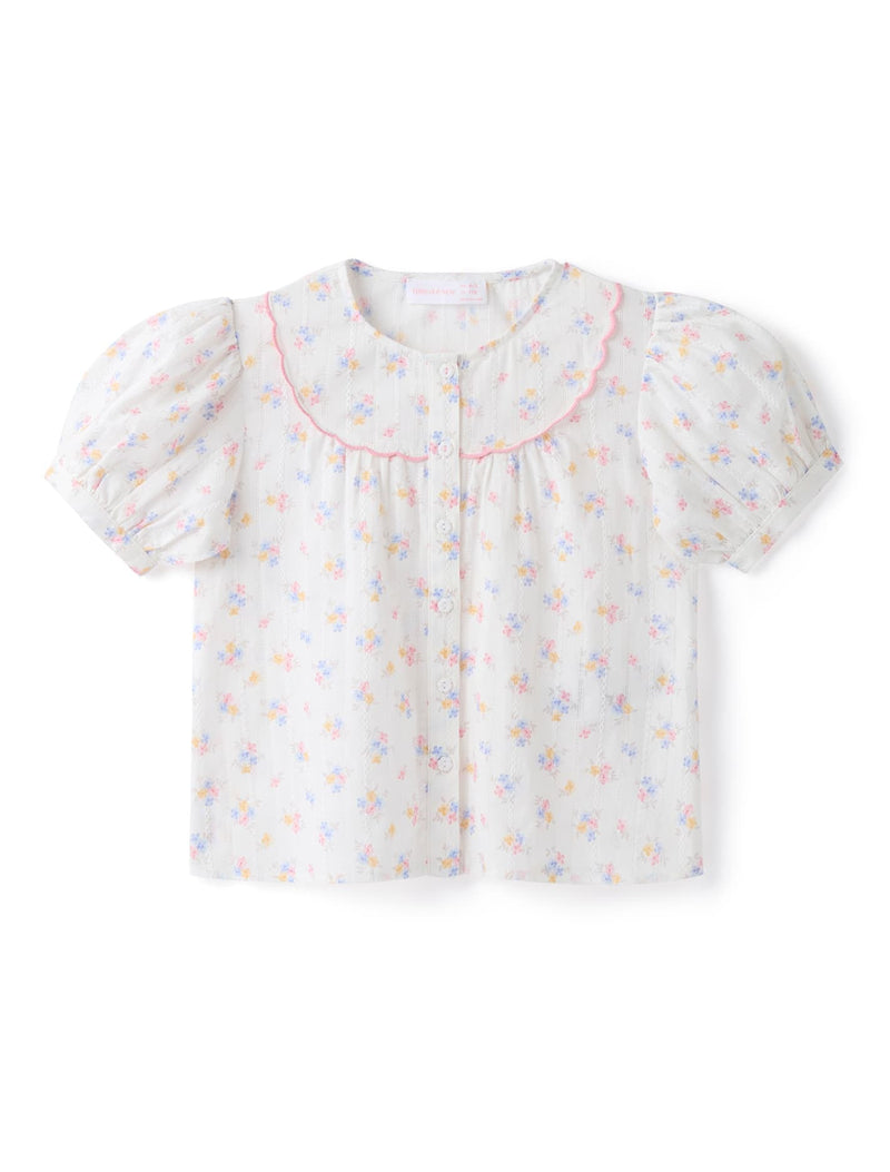 Mary-Kate Girls Print Blouse Forever New
