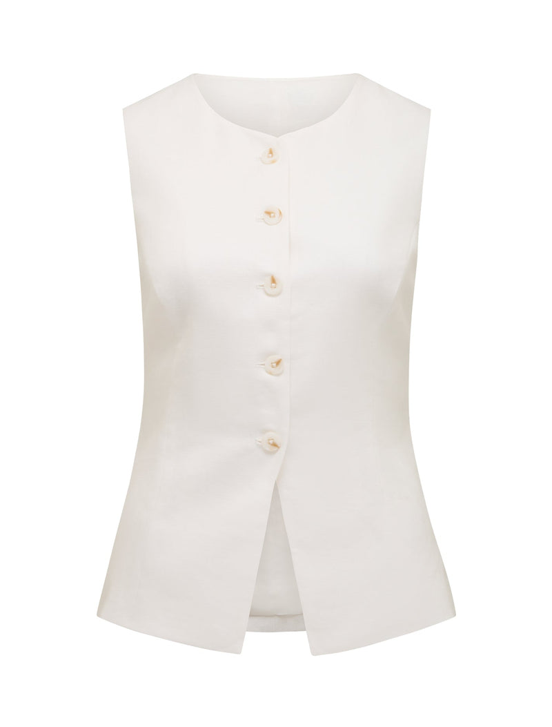 Saylor Linen Waistcoat Forever New