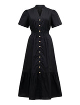 Eleanor Petite Button Down Midi Dress Forever New