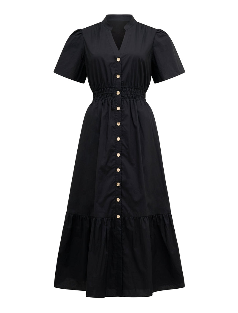 Eleanor Petite Button Down Midi Dress Forever New