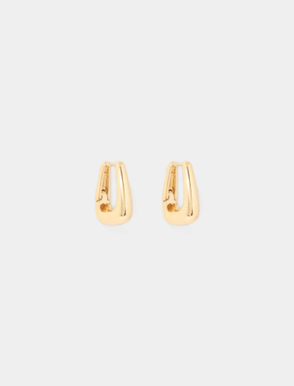 Catherine Hinge Earrings 0 Gold Plated Forever New