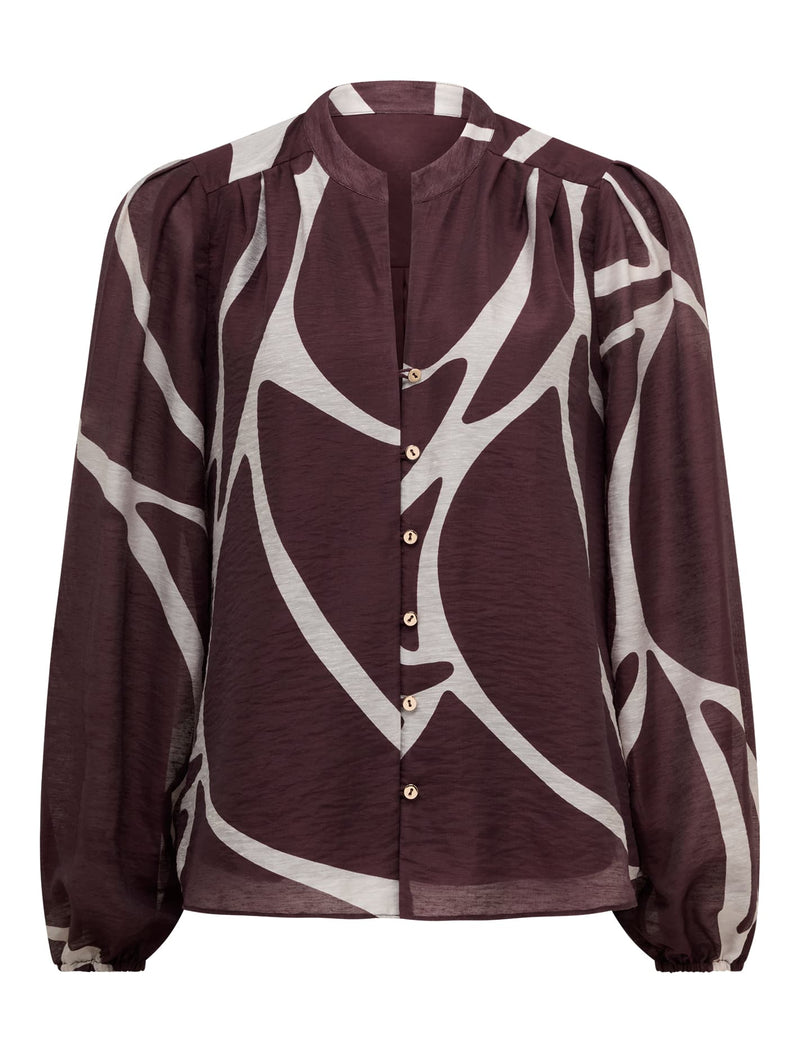 Adaline Printed Blouse Forever New
