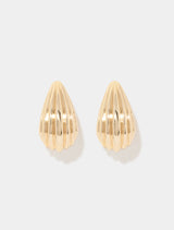 Signature Ariel Fan Earrings 0 Gold Forever New