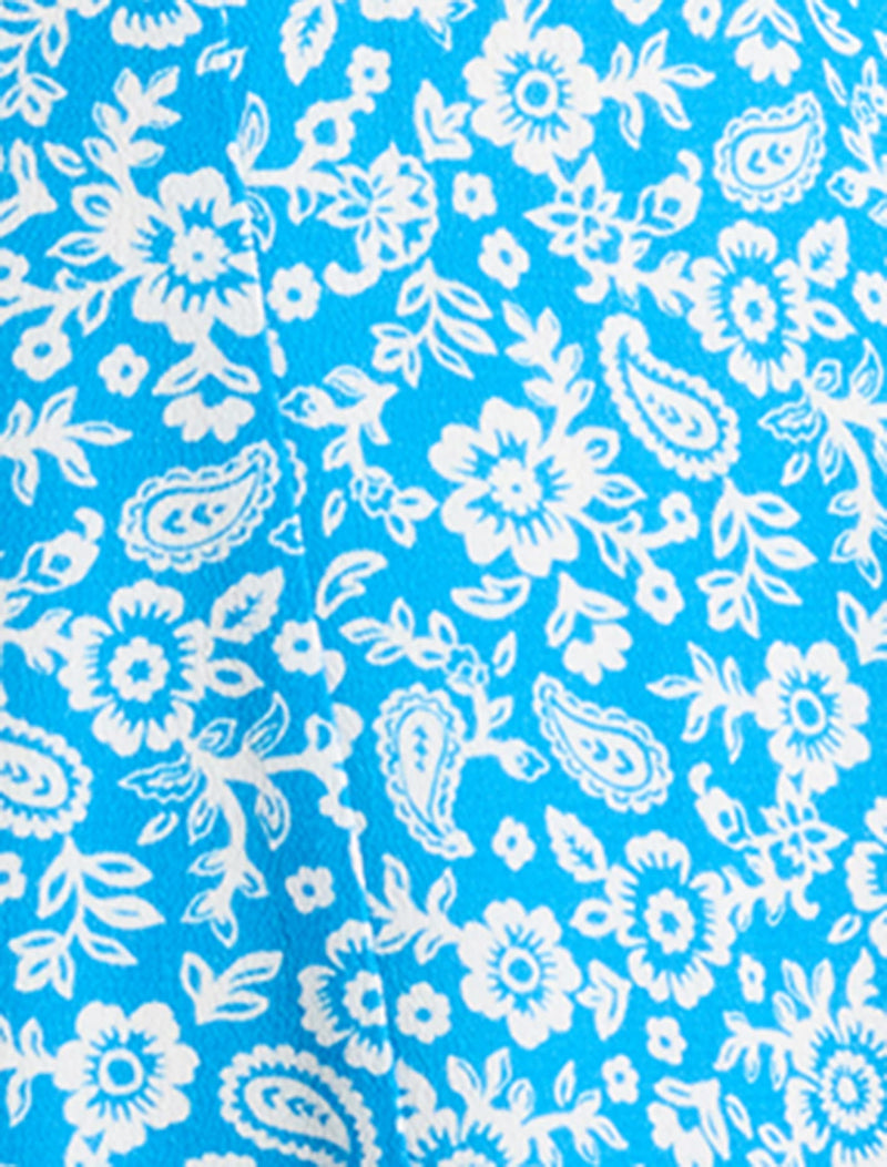 Saffron Printed Mini Sun Dress Forever New