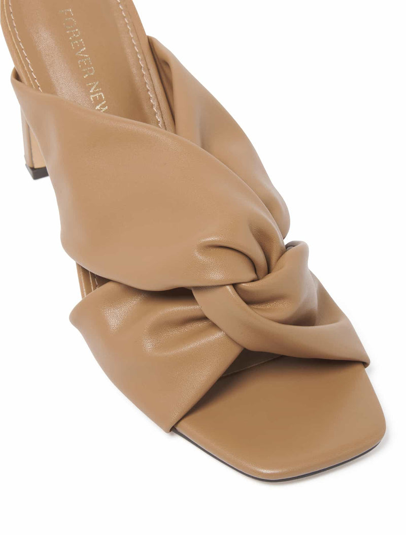 Jada Knot Mule Heel Forever New