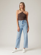 Adina Arrowneck Halter Tank Top Forever New