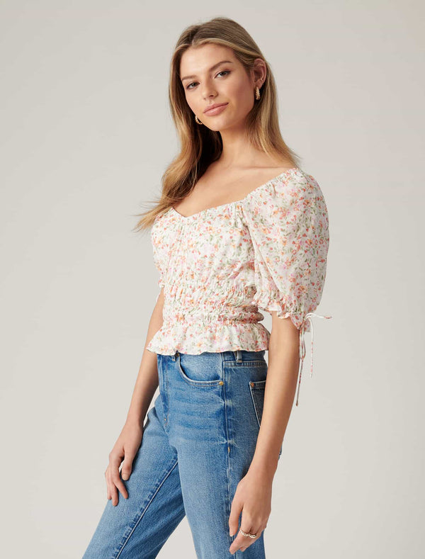 Gabriella Elasticated Waist Top Forever New