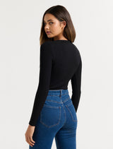 Darcy Crew Neck Top Forever New