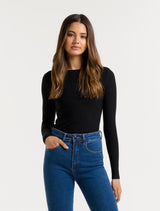 Darcy Crew Neck Top Forever New