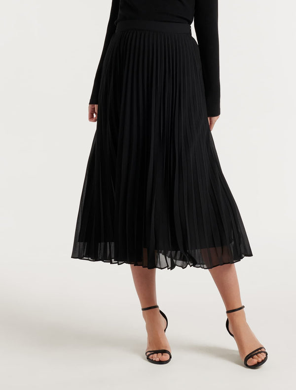 Hailee Pleated Skirt Forever New