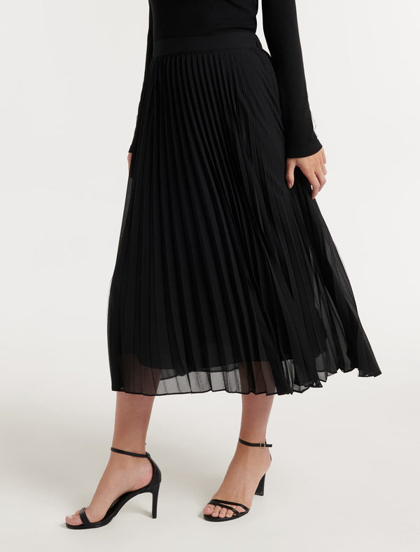 Hailee Pleated Skirt Forever New