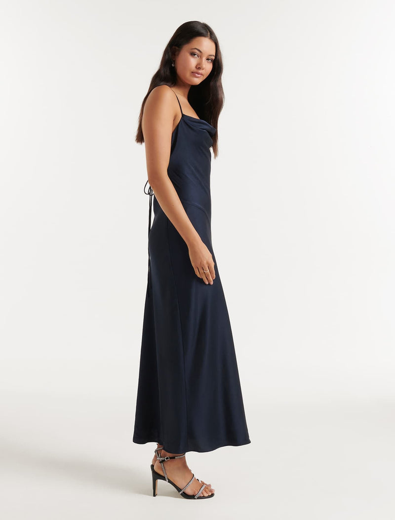 Blair Petite Back Detail Maxi Dress Forever New