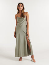 Blair Petite Back Detail Maxi Dress Forever New