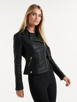 Heidi Pu Biker Jacket Forever New