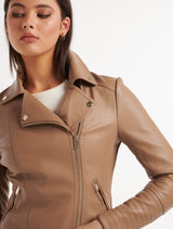 Heidi Pu Biker Jacket Forever New