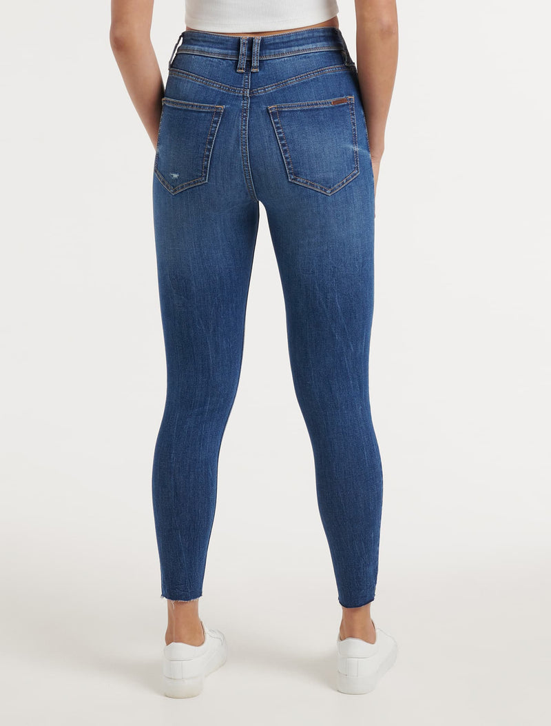 Ashley Mid-Rise Skinny Jeans Forever New