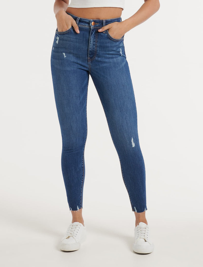 Ashley Mid-Rise Skinny Jeans Forever New