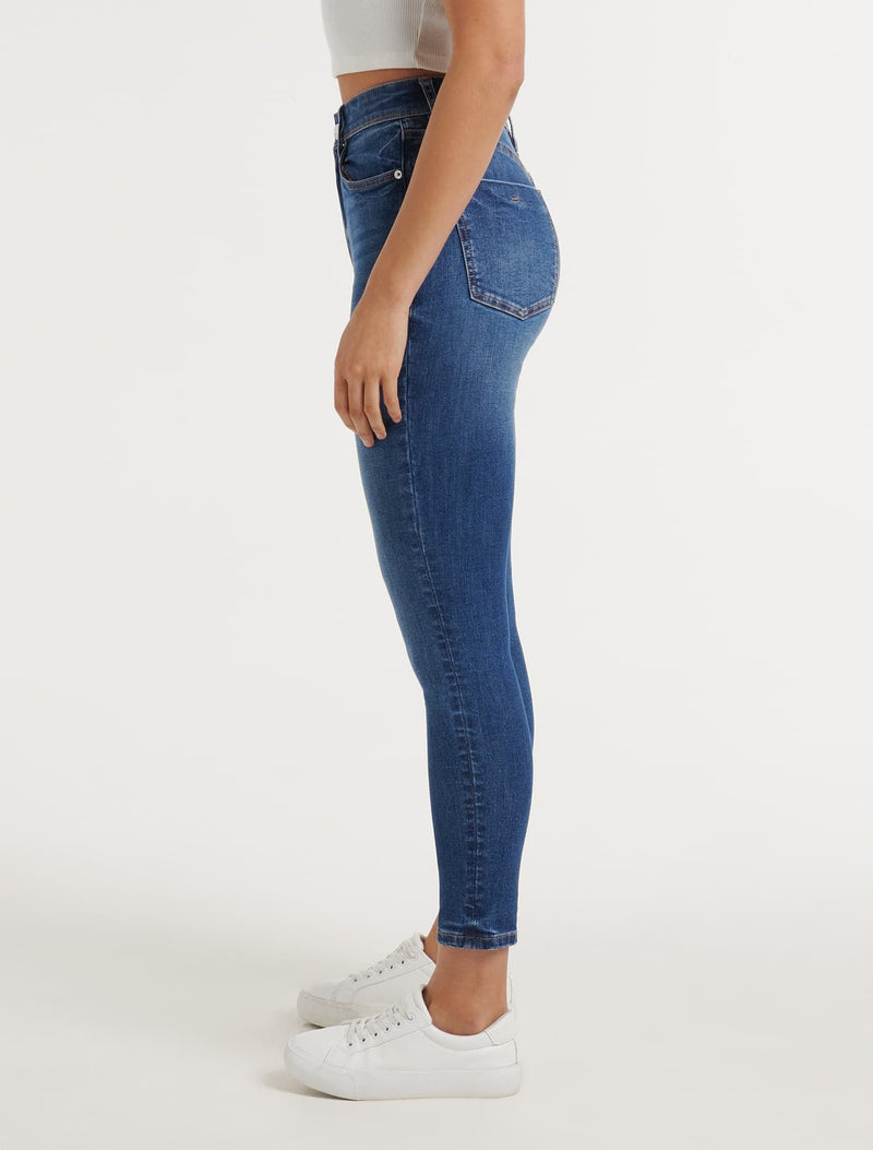 Nala Mid-Rise Skinny Jeans Forever New