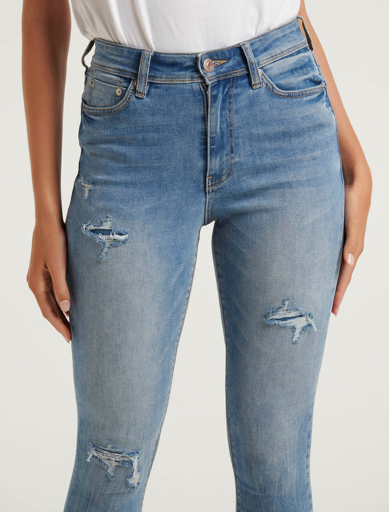 Nala Mid-Rise Skinny Jeans Forever New
