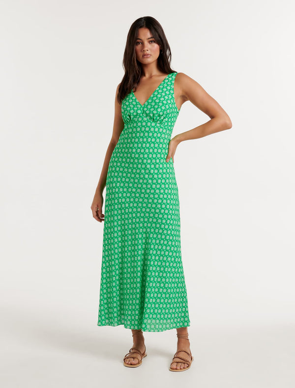 Lorna Sleeveless Casa Midi Dress Forever New