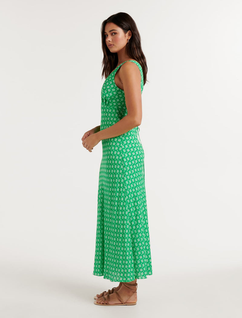 Lorna Sleeveless Casa Midi Dress Forever New