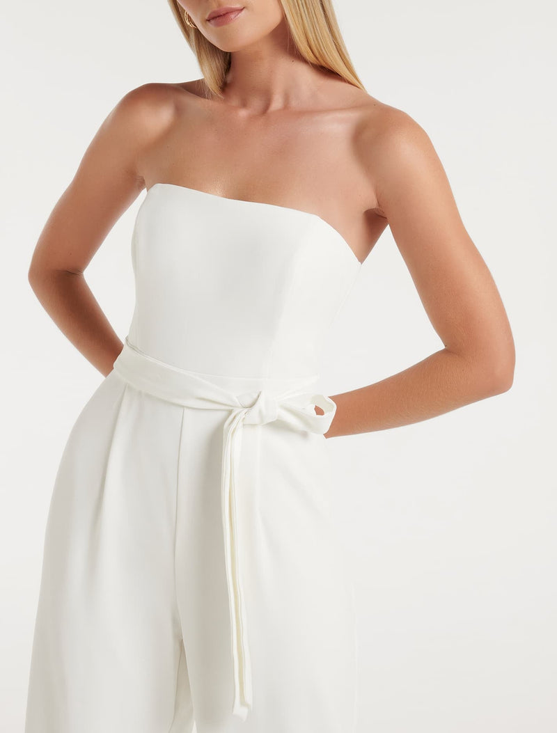 Havana Strapless Jumpsuit Forever New