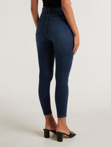 Mila Cropped High-Rise Skinny Jeans Forever New