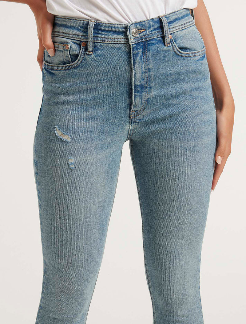 Ashley Mid-Rise Ankle Skinny Jeans Forever New