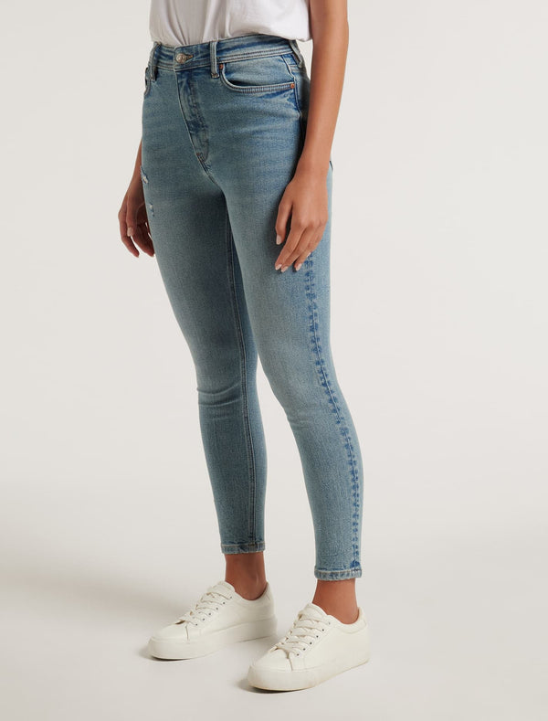 Ashley Mid-Rise Ankle Skinny Jeans Forever New