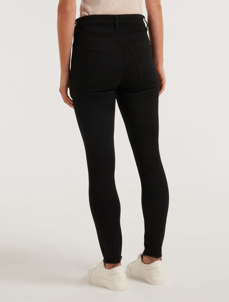 Nala Mid-Rise Ankle Skinny Jeans Forever New