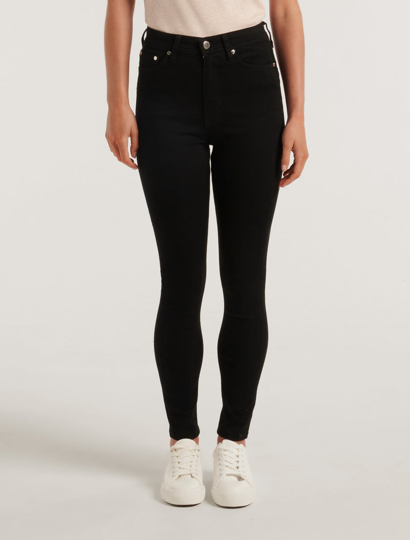 Ashley Mid-Rise Skinny Jeans Forever New