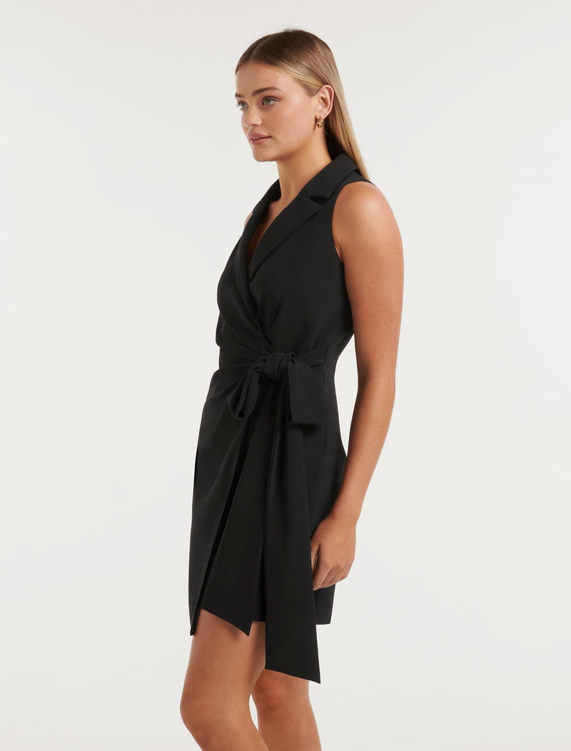 Georgia Bow Detail Blazer Dress Forever New