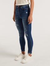 Ashley Mid-Rise Ankle Skinny Jeans Forever New
