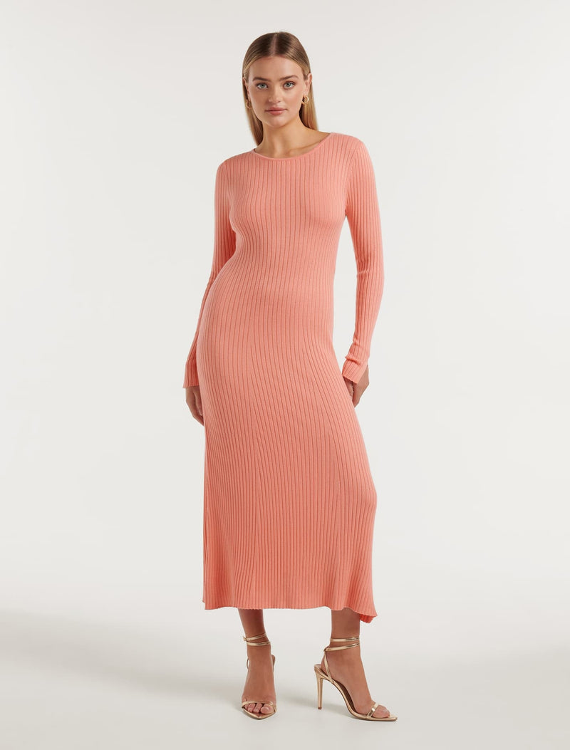 Viv Crew Neck Dress Forever New
