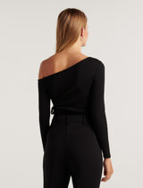 Allira Asym Cut Out Top Forever New