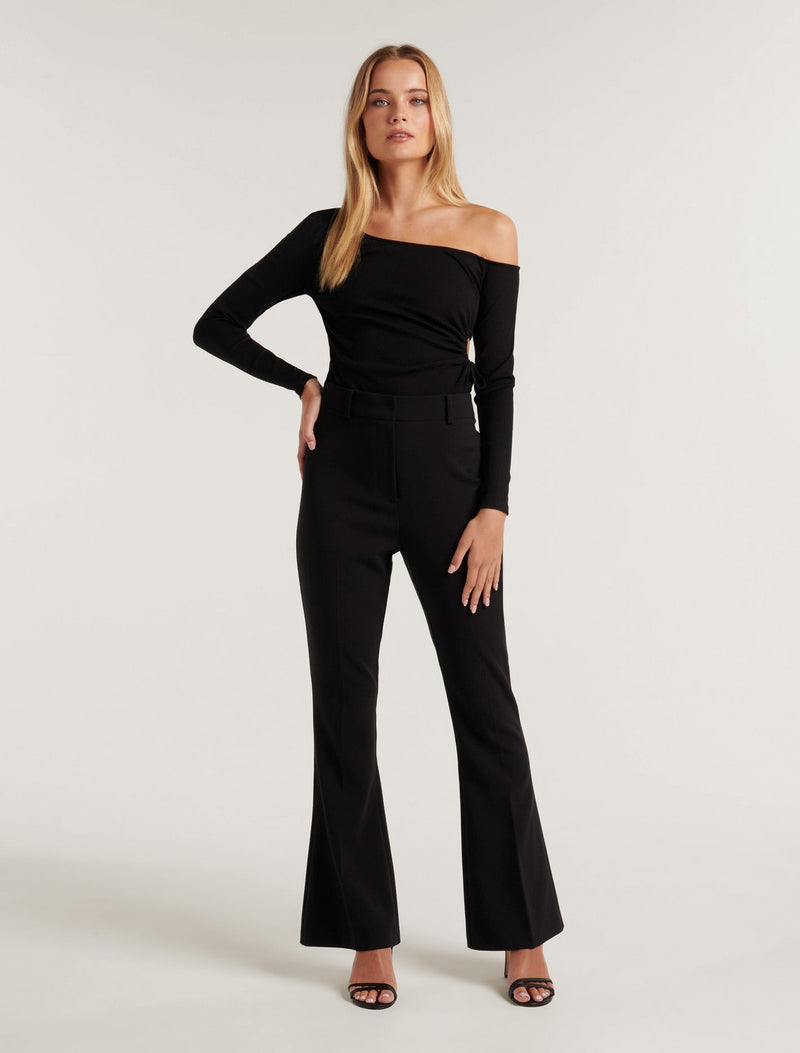 Allira Asym Cut Out Top Forever New