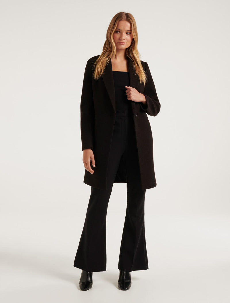 Becca Single Breasted Coatigan Forever New