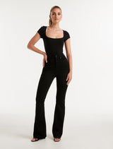 Cardi Cap Sleeve T-Shirt Forever New