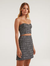 Andrea Boned Boucle Bustier Top Forever New