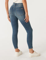 Nala Mid-Rise Skinny Jeans Forever New