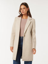 Anna Single Breasted Coatigan Forever New