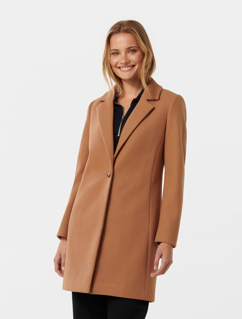 Anna Single Breasted Coatigan Forever New