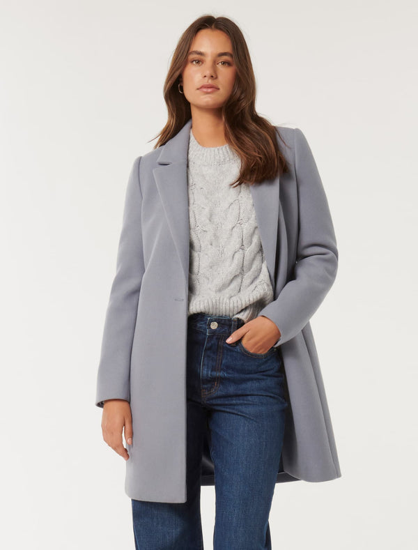 Anna Single Breasted Coatigan Forever New